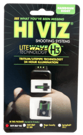 The LiteWave H3 sight is the perfect combination of Tritium with HiViz Litepipe Technology, ensuring quick and easy sight acquisition.